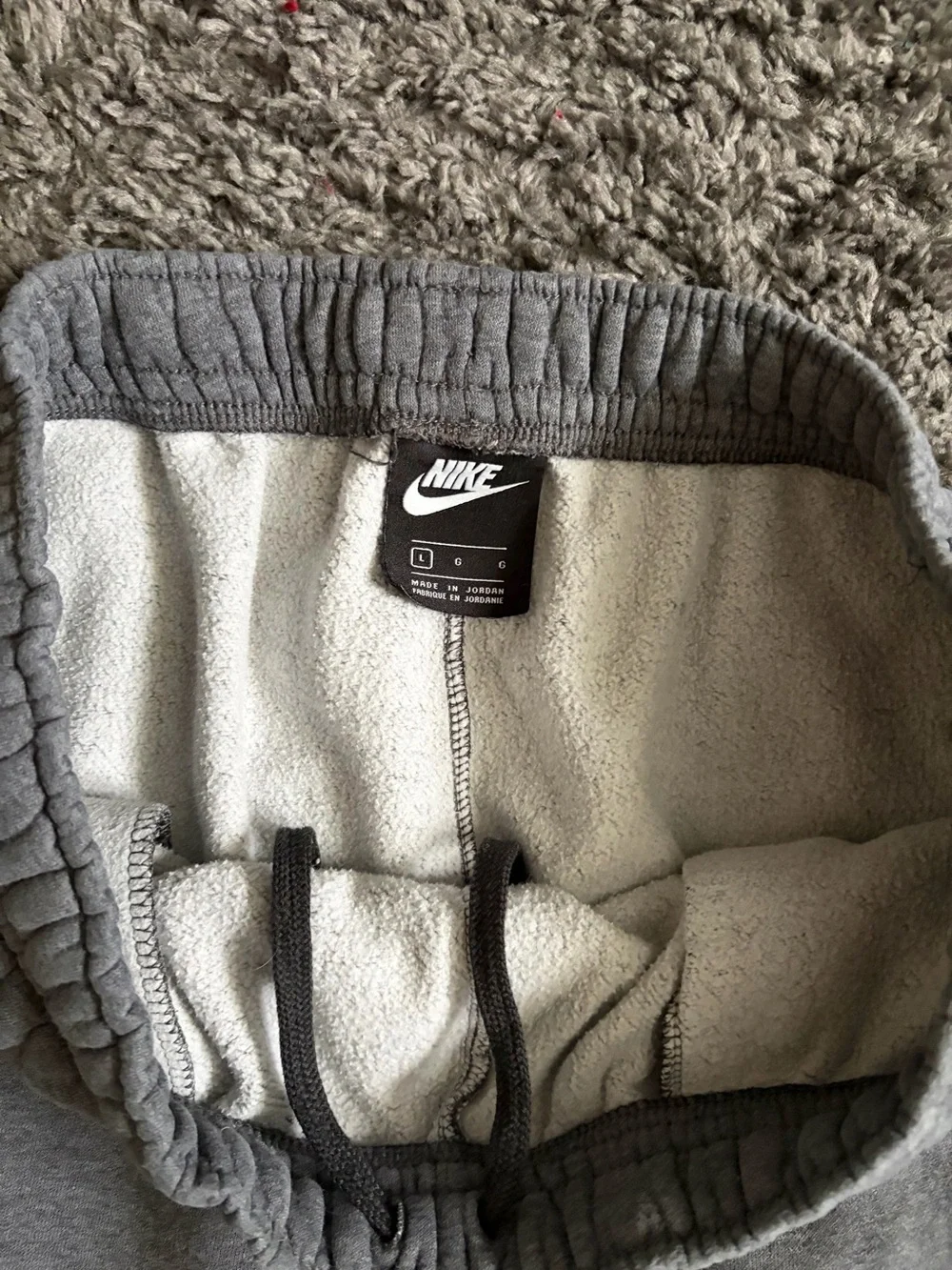 Nike Gray Cargo Sweatpants
